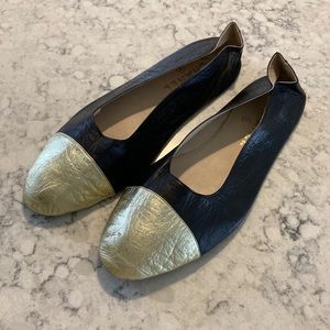CHANEL Soft Sole Leather Slippers
